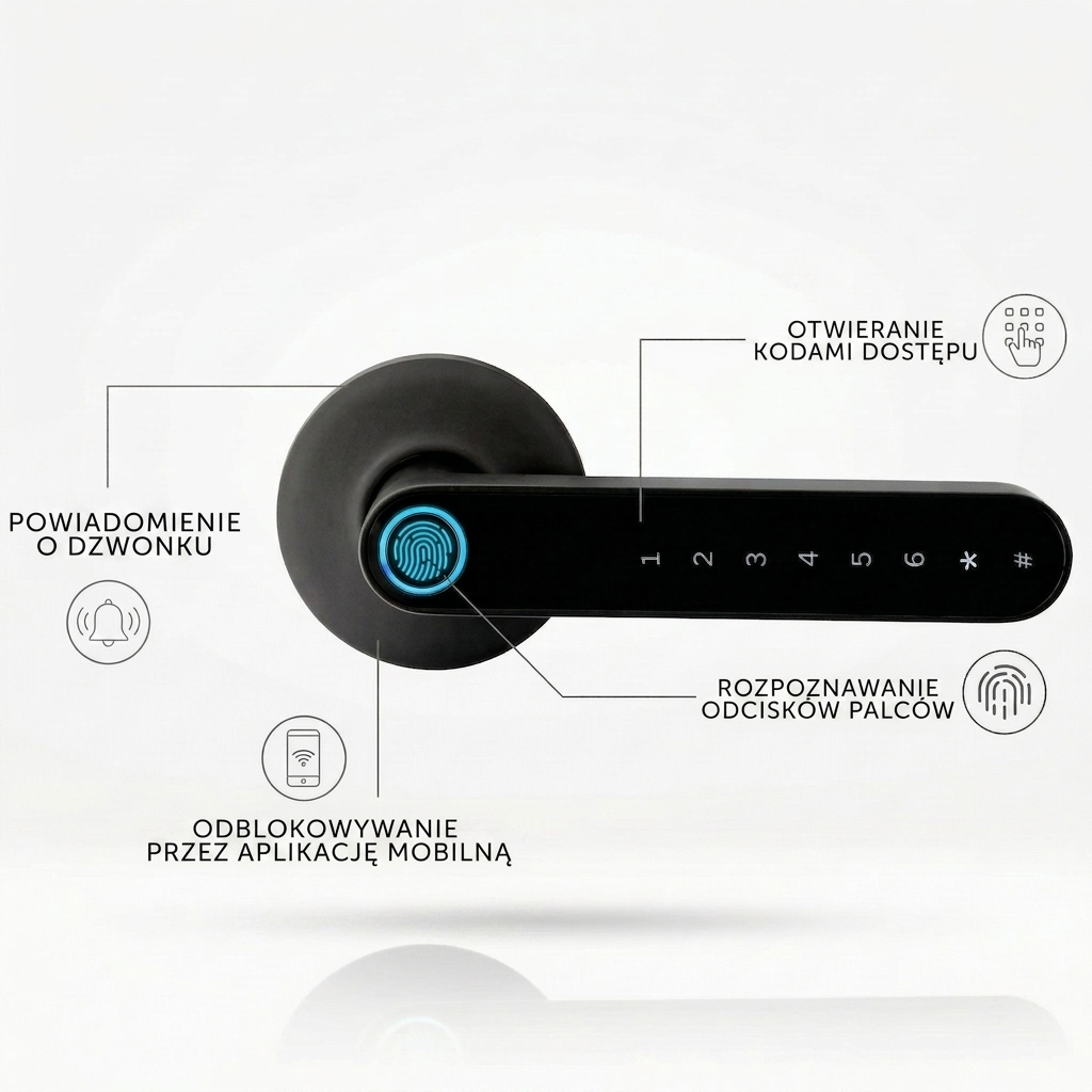 Smart Lock 5w1 z Bluetooth