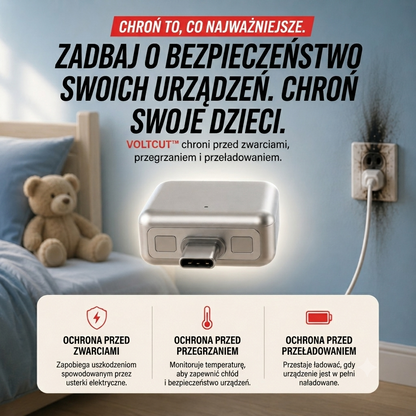 SmartCut-Adapter bezpiecznego ładowania typu-c